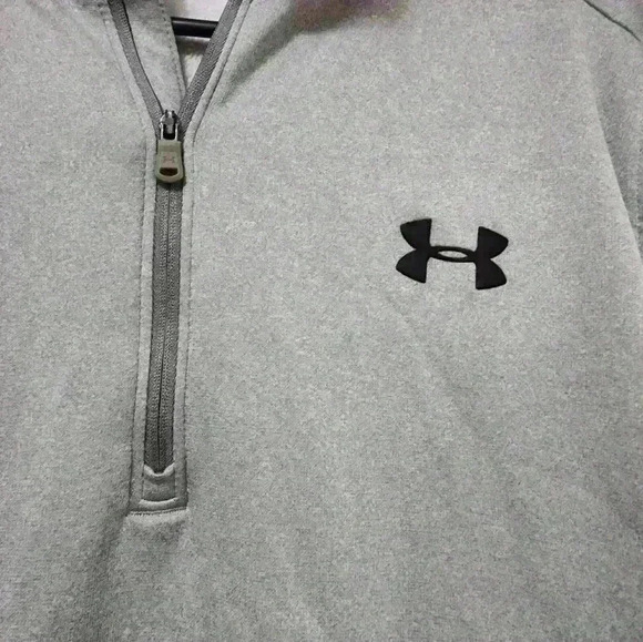 Under Armour Mens Half Zip Pullover Size Large - Picture 2 of 5